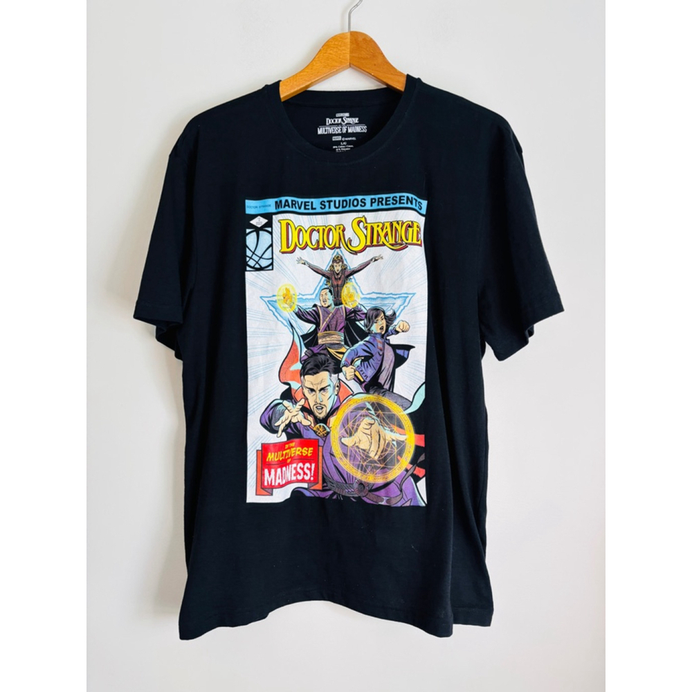 Marvel Doctor Strange Graphic T Shirt Black Men's Large